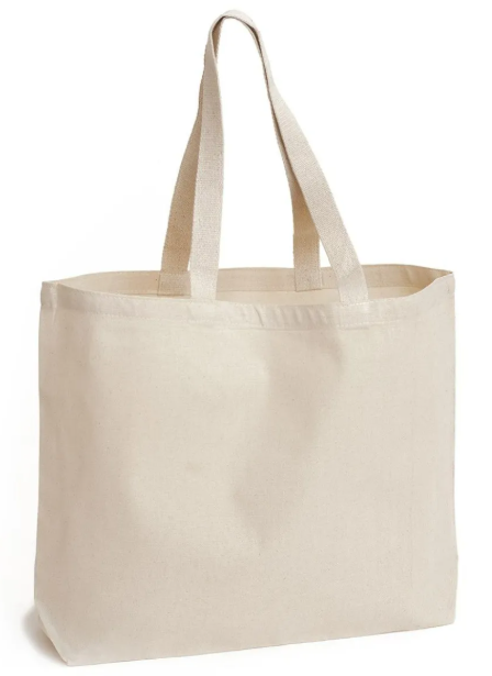 Custom monogrammed leather tote bag
